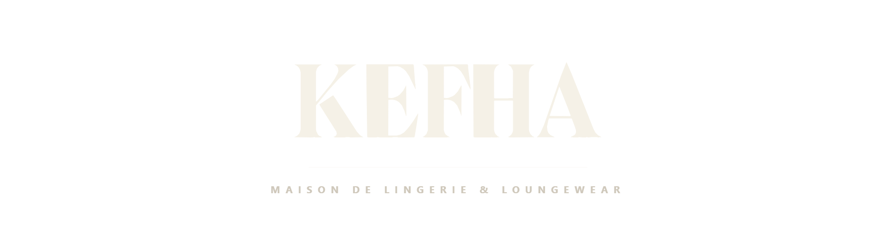 KEFHA Transparent Logo Light Ivory